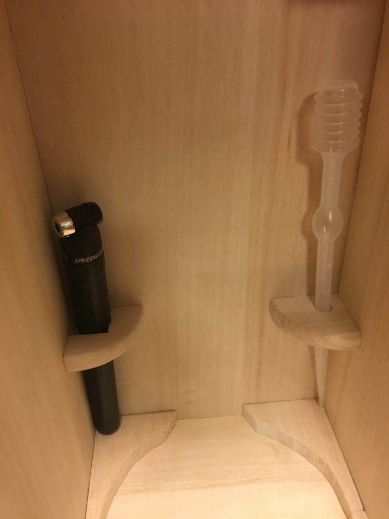 道具収納コーナー