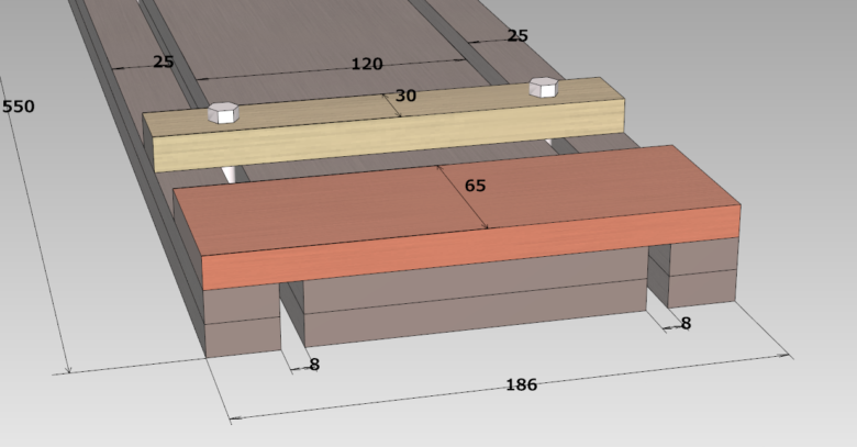 自作砥石台 研ぎ台 の作り方 シンク固定式 サイズ調整可能ストッパー付き さくやこのはのdiy