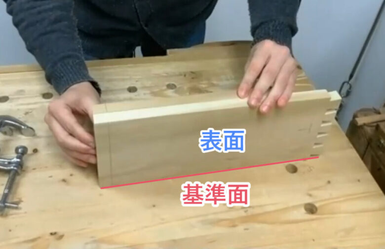 板を二枚合わせる