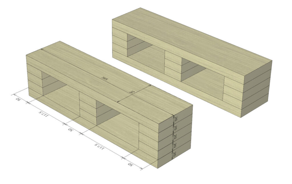 木製の多機能作業台。約150×50×85 DIYに ① 【公式通販】